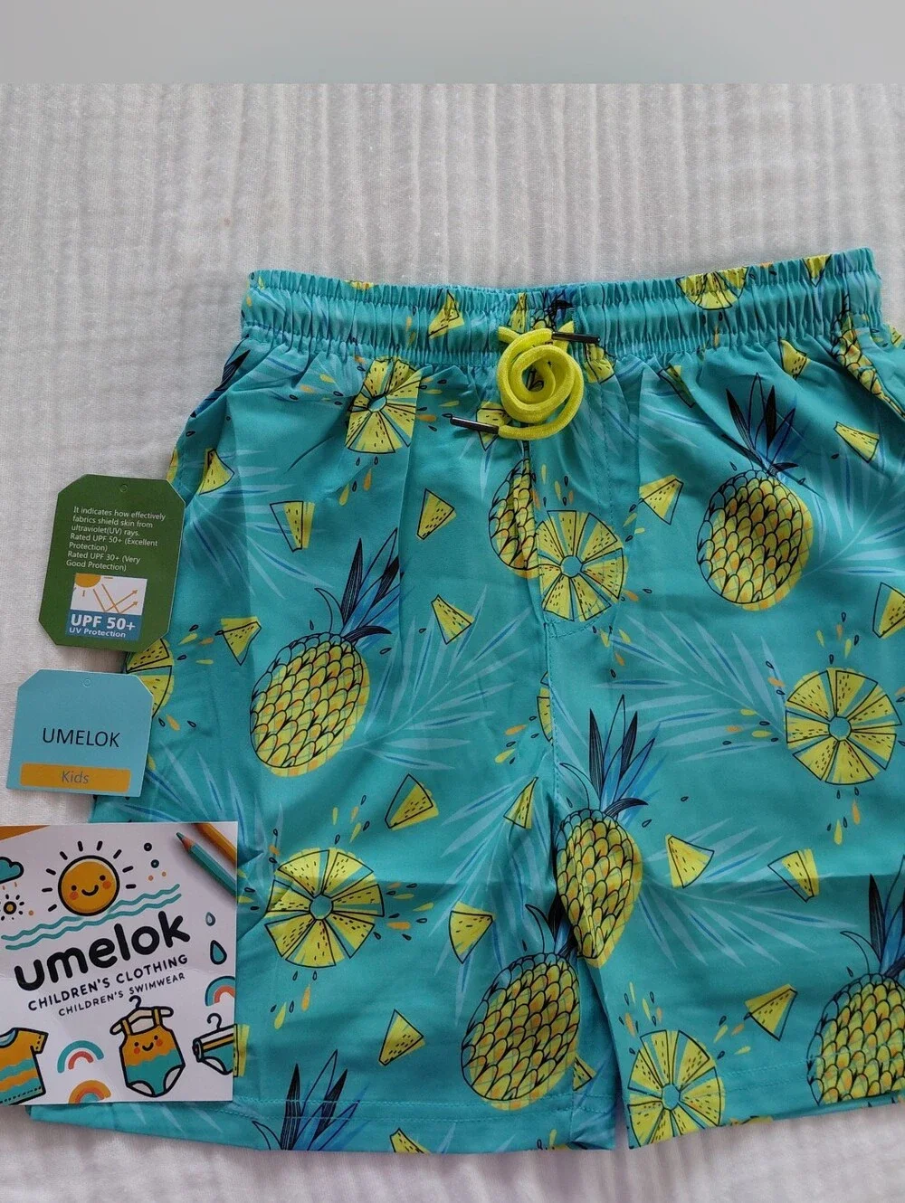 Umelok SPF 50 Boys Swim Trunks